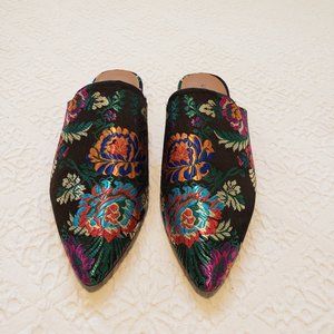 Lucky Brand Kimono Mules Size 10